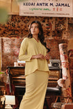 The Akar Kita Women Kebaya Top - Mellow Yellow