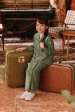 The Akar Kita Kebaya Top - Sage Green