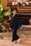 The Akar Kita Kebaya Top - Navy