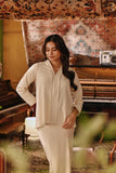 The Akar Kita Women Kebaya Top - Sea Mist