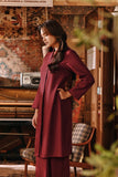 The Akar Kita Women Kebarung Top - Burgundy