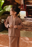 The Akar Kita Kebaya Top - Mahogany Rose