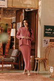 The Akar Kita Women Kebaya Top - Mauve Taupe