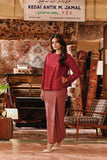 The Akar Kita Women Kedah Blouse Top - Ruby Harvest