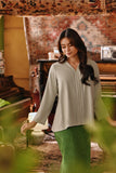 The Akar Kita Women Kebaya Top - Pistachio