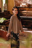 The Akar Kita Kedah Blouse Top - Silver Mink