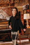 The Akar Kita Kedah Blouse Top - Black