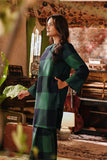 The Akar Kita Women Kurung Riau Top - Green Square