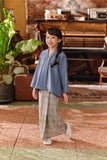 The Akar Kita Folded Skirt - Nature Linen