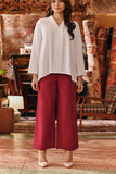 The Everyday Women Palazzo 3.0 - Maroon