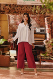 The Everyday Women Palazzo 3.0 - Maroon