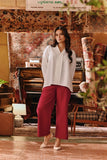 The Everyday Women Palazzo 3.0 - Maroon