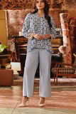 The Everyday Women Palazzo 3.0 - Fog Blue