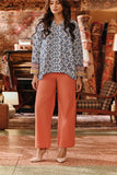 The Everyday Women Palazzo 3.0 - Burnt Orange