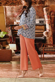 The Everyday Women Palazzo 3.0 - Burnt Orange