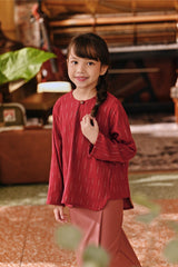 The Akar Kita Kedah Blouse Top - Ruby Harvest