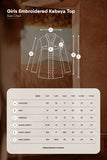 The Asal Kita Embroidered Kebaya Top - Grey 1-2 Years