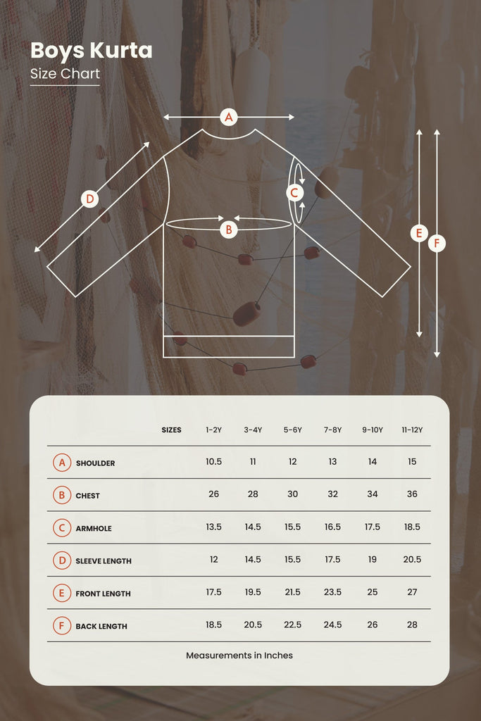 The Harbour Kurta - Arctic Blue