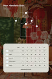 The Fei Yang Men Mandarin Shirt - Tangy XS