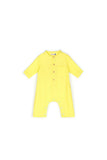 The Bayang Babies Baju Melayu Jumpsuit - Lemon Yellow