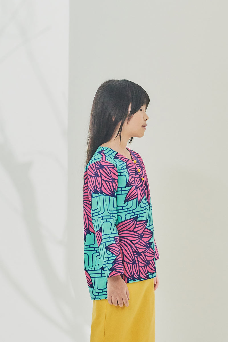 Timur Kurung Blouse for Girls