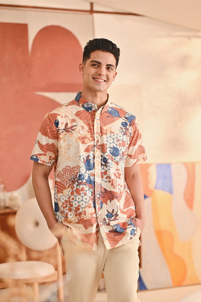 The Titi Men Batik Shirt Marrakesh – - Main Image