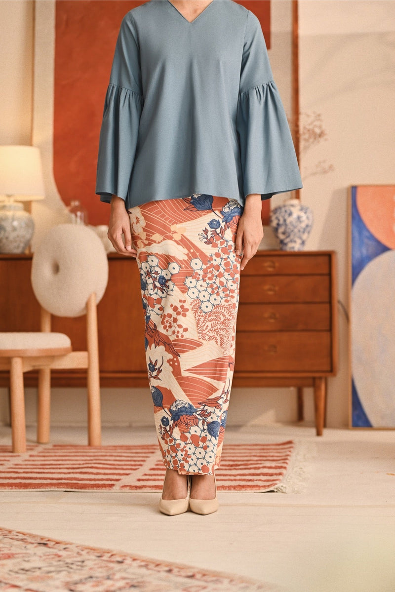 The Titi Women Folded Skirt - Marrakesh