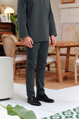 The Perfect Men Slim Fit Pants - Steel Grey