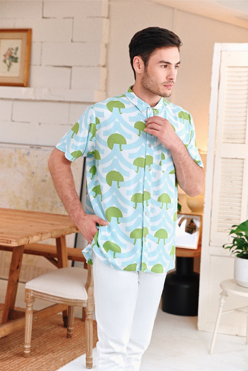 The Jumpa Men Batik Shirt - Taiping