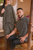 The Hening Men Batik Shirt - Black Safari