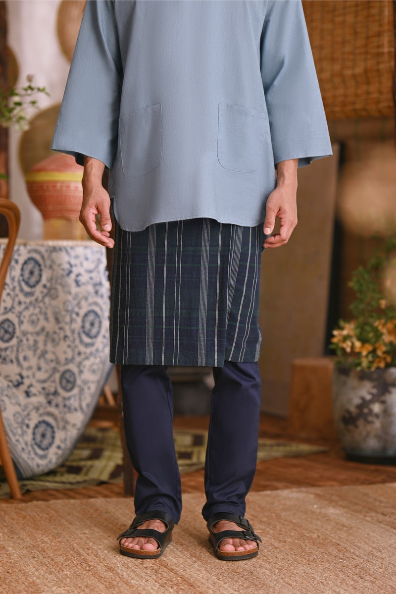 The ORI Men Instant Samping - Navy Tartan