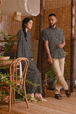 The Hening Men Batik Shirt - Black Safari
