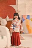The Titi Modern Kurung Skirt - Terracotta