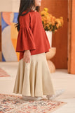The Titi Modern Kurung Skirt - Khaki