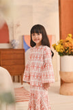 The Titi Bell Sleeve Blouse - Fez