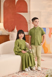 The Titi Batik Shirt - Olive Grove