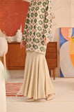 The Titi Women Modern Kurung Skirt - Khaki
