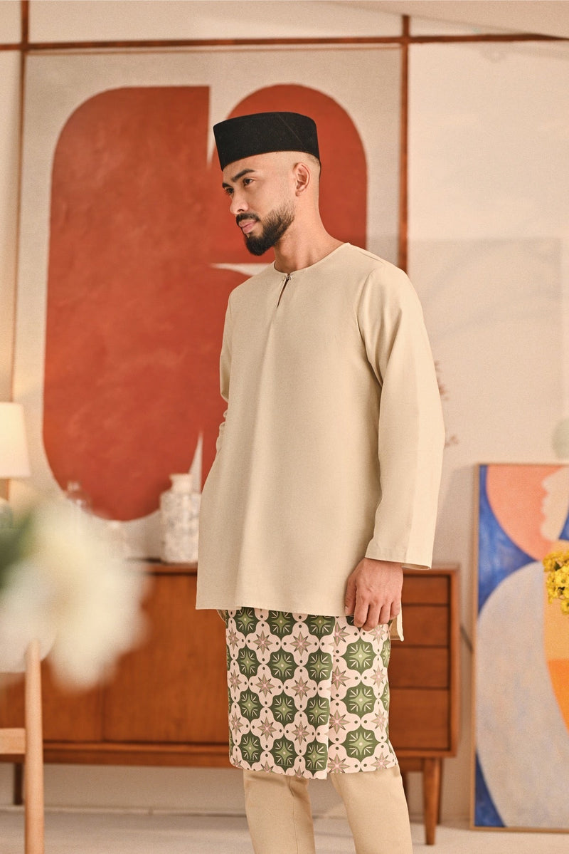 The Titi Men Kurta - Khaki