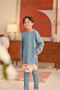 The Titi Kurta - Arctic Blue