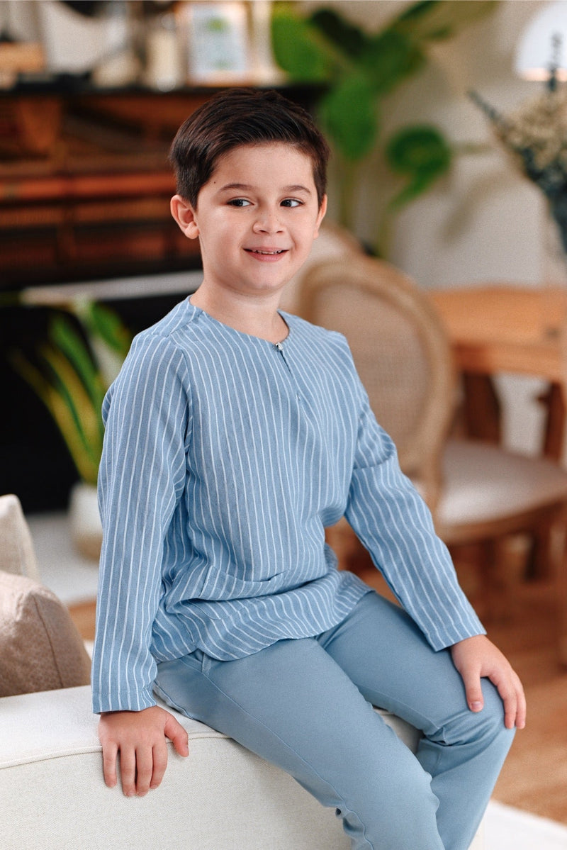 The Jumpa Pesak Kurta - Water Stripe