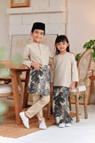 The Jumpa Baju Melayu Top - Khaki