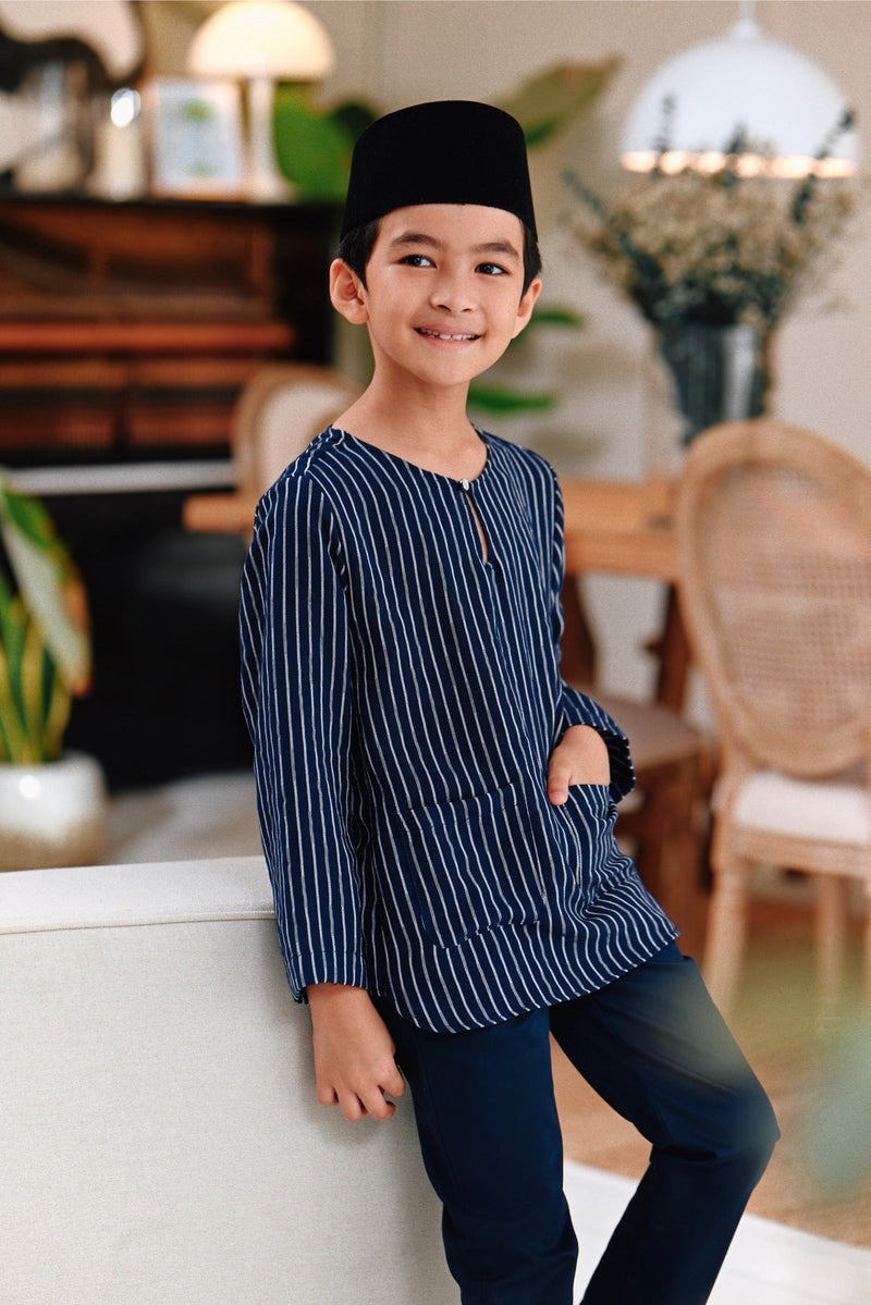 The Jumpa Pesak Kurta - Deep Stripe