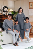 The Jumpa Pesak Kurta - Stone Stripe