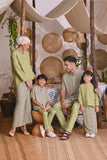 The Hening Batik Shirt - Green Checked