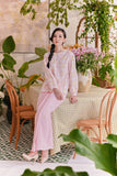 The Sarang Women Pleats Folded Skirt - Pink