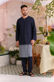 The Sarang Men Kurta - Navy Blue