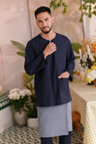 The Sarang Men Kurta - Navy Blue