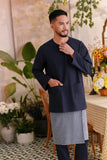 The Sarang Men Kurta - Navy Blue