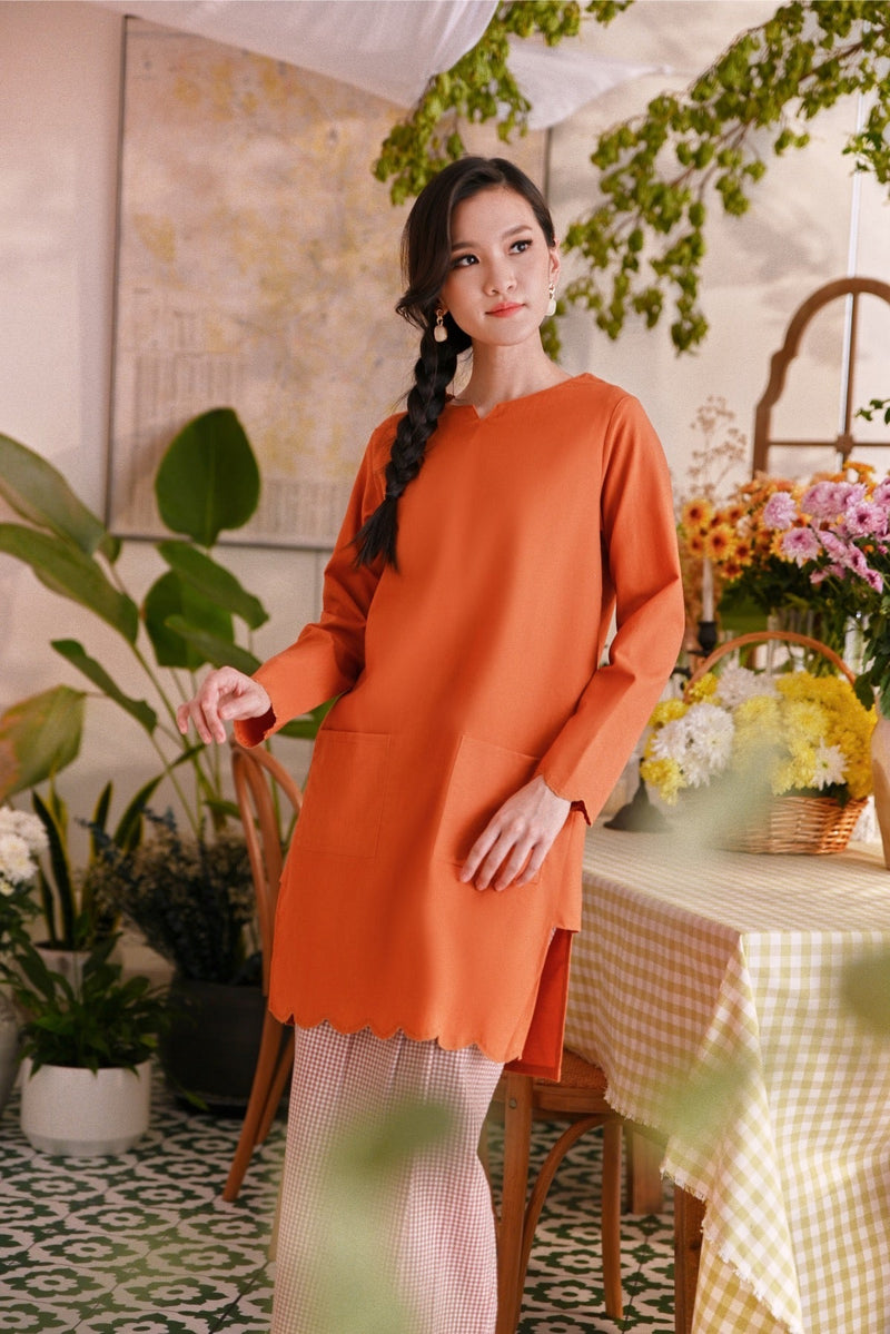 The Sarang Women Passion Tunic - Brown