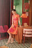 The Spring Dawn Women Blossom Cheongsam Dress - Sweet Mandarin